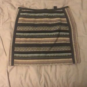 Patterned skirt